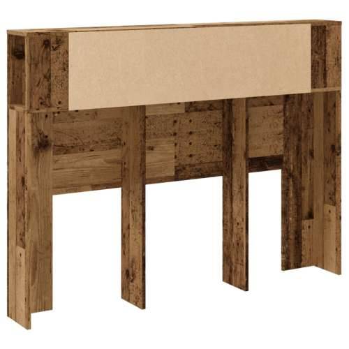 Uzglavni ormarić staro drvo 140x18,5x102,5 cm konstruirano drvo - Staro drvo 1 Cijena