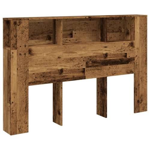 Uzglavni ormarić staro drvo 160x18,5x103,5 cm konstruirano drvo - Staro drvo 1 Cijena