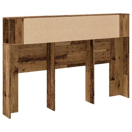 Uzglavni ormarić staro drvo 160x18,5x103,5 cm konstruirano drvo - Staro drvo 1 Cijena
