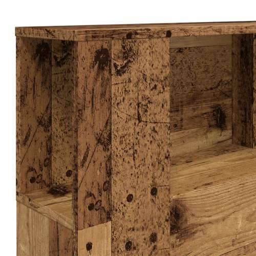 Uzglavni ormarić staro drvo 160x18,5x103,5 cm konstruirano drvo - Staro drvo 1 Cijena
