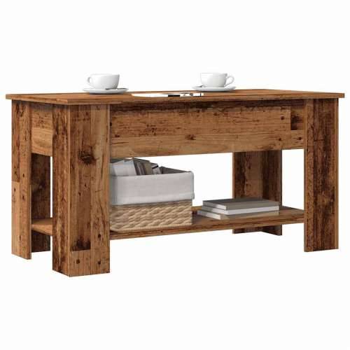 Stol za kavu staro drvo 101x49x52 cm konstruirano drvo - Staro drvo 101 x 49 x 52 cm 1 Cijena