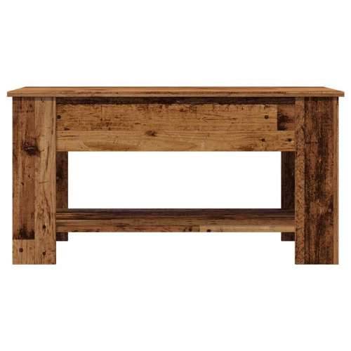 Stol za kavu staro drvo 101x49x52 cm konstruirano drvo - Staro drvo 101 x 49 x 52 cm 1 Cijena