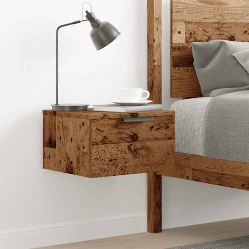 Zidni noćni ormarić Old Wood 34x30x20 cm - Staro drvo 1 Cijena