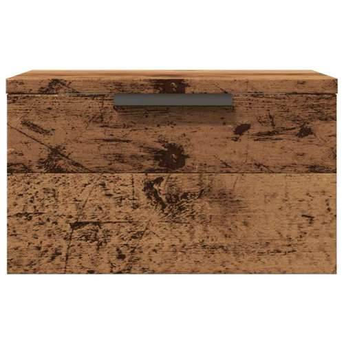 Zidni noćni ormarić Old Wood 34x30x20 cm - Staro drvo 1 Cijena