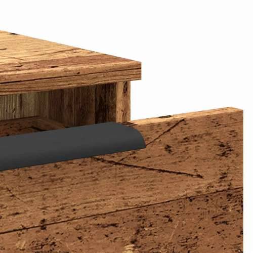 Zidni ormarić staro drvo 102x30x20 cm konstruirano drvo - Staro drvo 1 Cijena