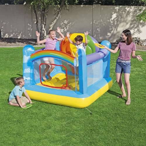 Dvorac na napuhavanje Bestway Duga 175 x 173 x 137 cm Cijena