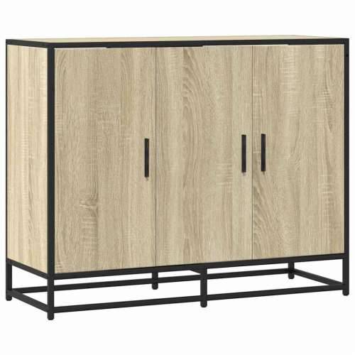 Komoda sonoma hrast 94x35x76 cm izrađeno drvo - sonoma hrast 1 Cijena