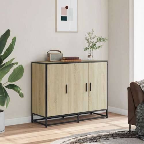 Komoda sonoma hrast 94x35x76 cm izrađeno drvo - sonoma hrast 1 Cijena