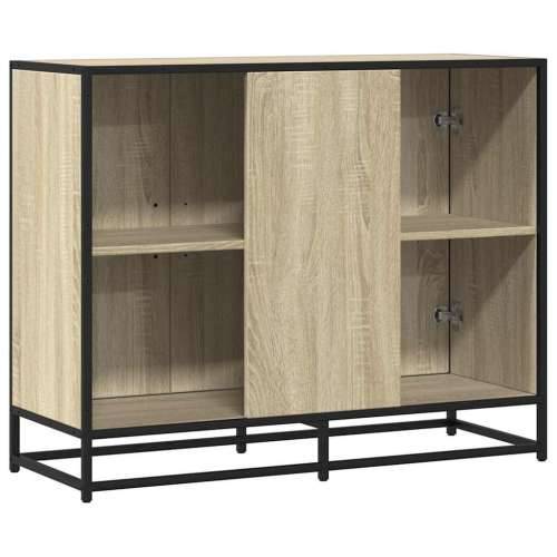Komoda sonoma hrast 94x35x76 cm izrađeno drvo - sonoma hrast 1 Cijena