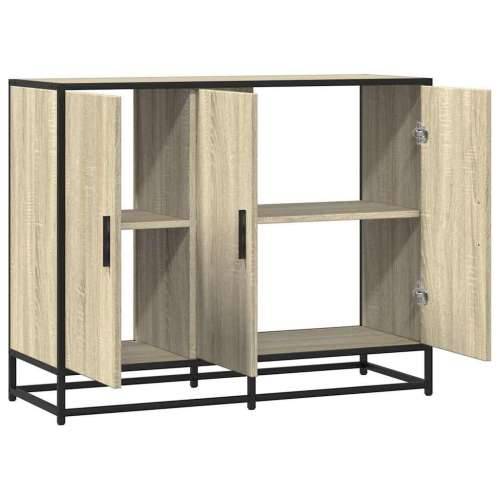 Komoda sonoma hrast 94x35x76 cm izrađeno drvo - sonoma hrast 1 Cijena