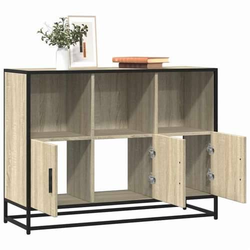 Komoda sonoma hrast 100x35x76 cm izrađeno drvo - sonoma hrast 1 Cijena