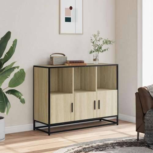 Komoda sonoma hrast 100x35x76 cm izrađeno drvo - sonoma hrast 1 Cijena