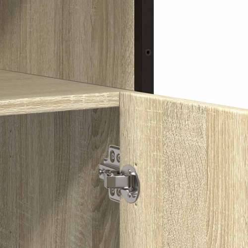 Komoda sonoma hrast 100x35x76 cm izrađeno drvo - sonoma hrast 1 Cijena