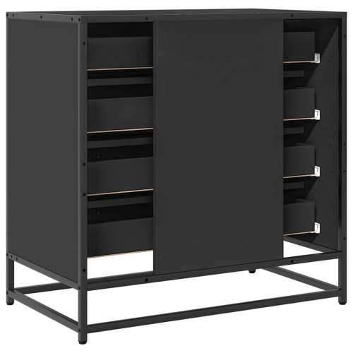 Ormar s ladicama crni 70x41x70 cm izrađeno drvo - Crna 1 Cijena