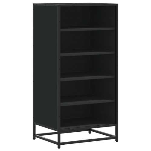 Stalak za cipele crni 48x38x97,5 cm izrađeno drvo - Crna 6 1 Cijena