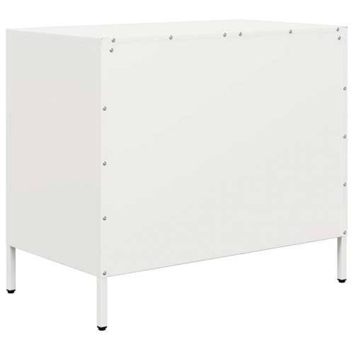 Komoda bijela 68x39x58,5 cm Hladno valjani čelik - Bijela 1 Cijena