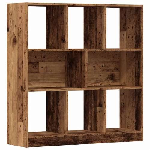 Ormar za knjige staro drvo 97,5x29,5x100 cm konstruirano drvo - Staro drvo 1 Cijena