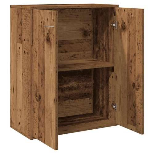 Komoda staro drvo 60x30x75 cm konstruirano drvo - Staro drvo 1 Cijena