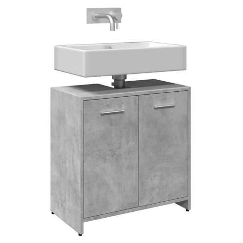 Kupaonski ormarić za Lavabo - Umivaonik beton sivi 60x33x60 cm - Beton siva 1 Cijena