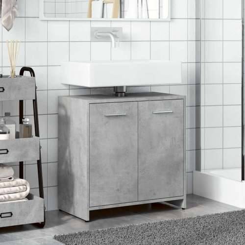Kupaonski ormarić za Lavabo - Umivaonik beton sivi 60x33x60 cm - Beton siva 1 Cijena