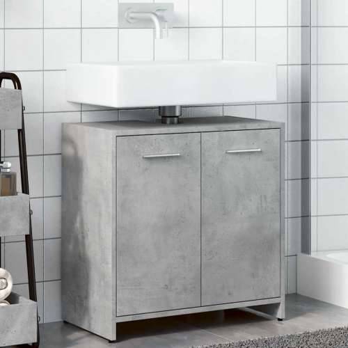 Kupaonski ormarić za Lavabo - Umivaonik beton sivi 60x33x60 cm - Beton siva 1 Cijena