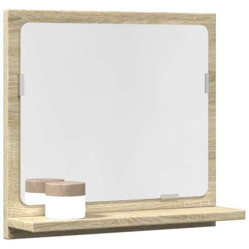 Kupaonski ormarić s ogledalom sonoma hrast 40x11x37 cm - sonoma hrast 40 x 11 x 37 cm 1 Cijena