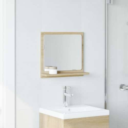Kupaonski ormarić s ogledalom sonoma hrast 40x11x37 cm - sonoma hrast 40 x 11 x 37 cm 1 Cijena