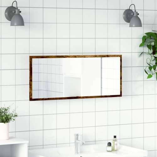 LED kupaonsko ogledalo dimljeni hrast 100x8,5x37 cm - Dimljeni hrast 1 Cijena
