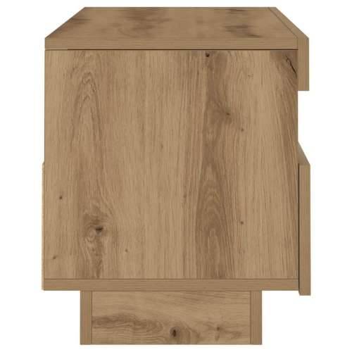 TV ormarić s LED svjetlima umjetnički hrast 100x35x40 cm - hrast artisan 1 100 cm Cijena