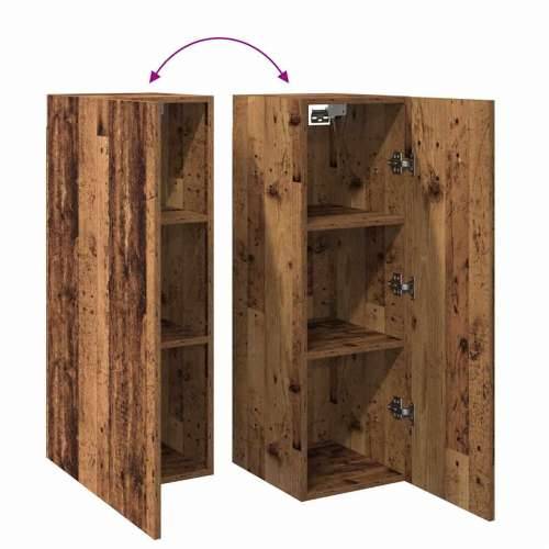 TV ormarić staro drvo 30,5x30x90 cm konstruirano drvo - Staro drvo 1 90 cm Cijena