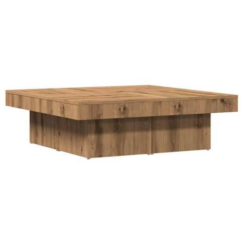 Stol za kavu Artisan hrast 90x90x28 cm izrađeno drvo - hrast artisan 1 Cijena