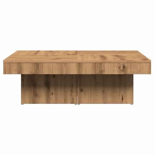 Stol za kavu Artisan hrast 90x90x28 cm izrađeno drvo - hrast artisan 1 Cijena