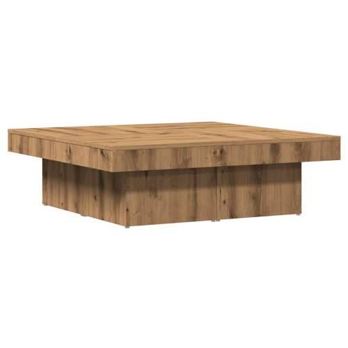 Stol za kavu Artisan hrast 90x90x28 cm izrađeno drvo - hrast artisan 1 Cijena