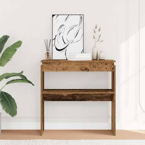 Konzolni stol Staro drvo 80x30x80 cm Konstruirano drvo - Staro drvo 1 80 cm Cijena