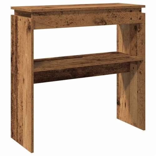 Konzolni stol Staro drvo 80x30x80 cm Konstruirano drvo - Staro drvo 1 80 cm Cijena