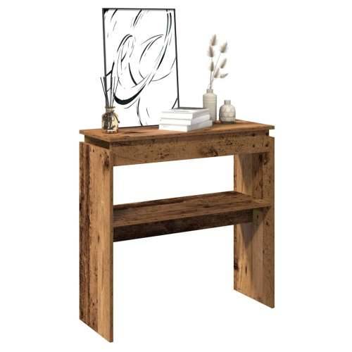 Konzolni stol Staro drvo 80x30x102 cm Konstruirano drvo - Staro drvo 1 102 cm Cijena