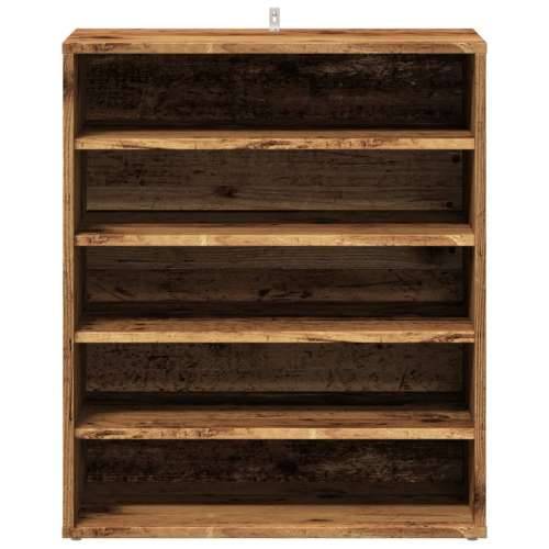 Ormarić za cipele staro drvo 60x35x70 cm konstruirano drvo - Staro drvo 60 x 35 x 70 cm 1 shoe cabinet without door Cijena
