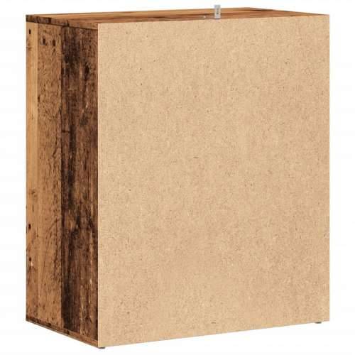 Ormarić za cipele staro drvo 60x35x70 cm konstruirano drvo - Staro drvo 60 x 35 x 70 cm 1 shoe cabinet without door Cijena