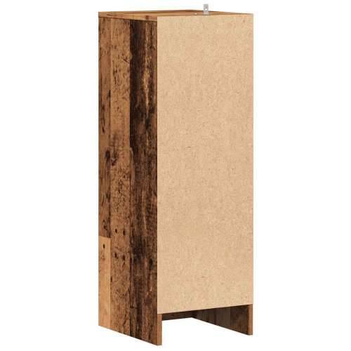 Ormarić za cipele staro drvo 32x35x92 cm konstruirano drvo - Staro drvo 31.5 x 35 x 92 cm 1 shoe cabinet without door Cijena