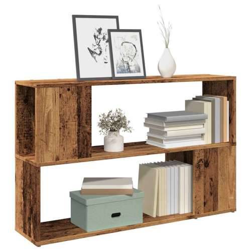 Ormar za knjige staro drvo 100x24x63 cm konstruirano drvo - Staro drvo 1 100 x 24 x 63 cm Cijena