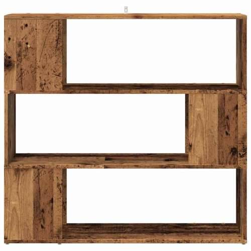 Ormarić za knjige/Paravan - Sobna pregrada staro drvo 100x24x94 cm - Staro drvo 1 100 x 24 x 94 cm Cijena