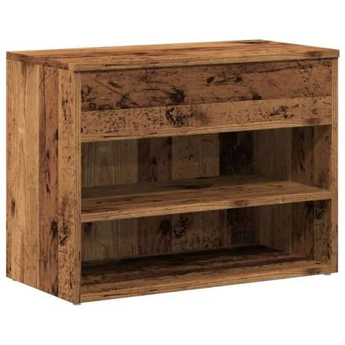 Klupa za cipele staro drvo 60x30x45 cm izrađeno drvo - Staro drvo 60 x 30 x 45 cm 1 Cijena