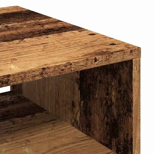 Stol za kavu staro drvo 40x40x43 cm konstruirano drvo - Staro drvo 40 x 40 x 43 cm 1 Cijena