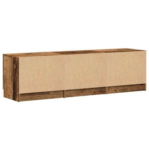 TV ormarić staro drvo 140x35x40 cm konstruirano drvo - Staro drvo 1 Cijena
