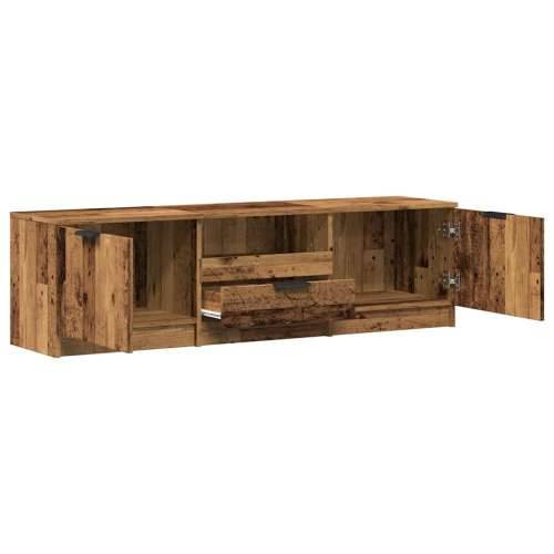 TV ormarić staro drvo 140x35x40 cm konstruirano drvo - Staro drvo 1 Cijena