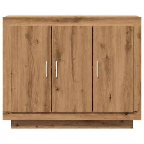 Komoda Artisan hrast 92x35x75 cm izrađeno drvo - hrast artisan 1 Cijena