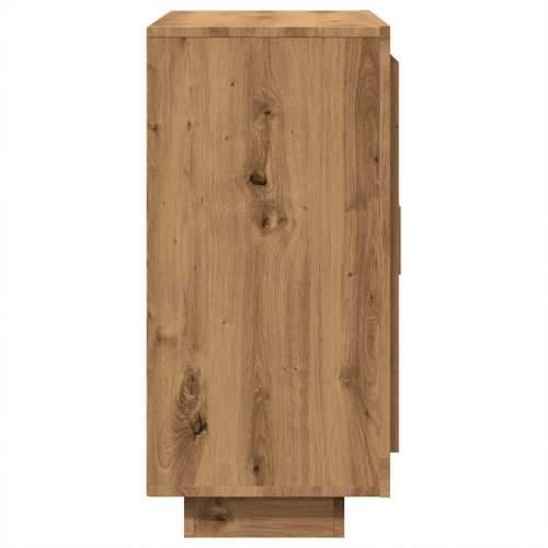 Komoda Artisan hrast 92x35x75 cm izrađeno drvo - hrast artisan 1 Cijena
