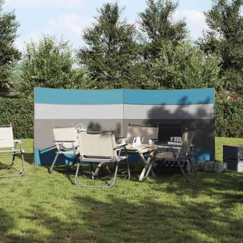 Vjetrobran za kampiranje plavo 340x130 cm vodootporni - Plava 340 x 130 cm Cijena