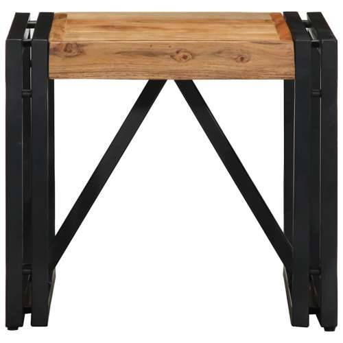 Stolić za kavu 40x40x35 cm od masivnog bagremovog drva - 40 x 40 x 35 cm 1 Masivno bagremovo drvo Cijena