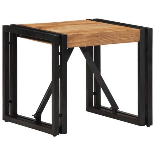 Stolić za kavu 40x40x35 cm od masivnog bagremovog drva - 40 x 40 x 35 cm 1 Masivno bagremovo drvo Cijena